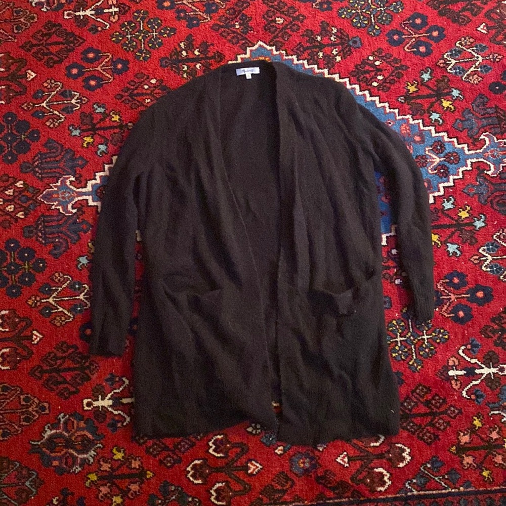 Madewell black cardigan